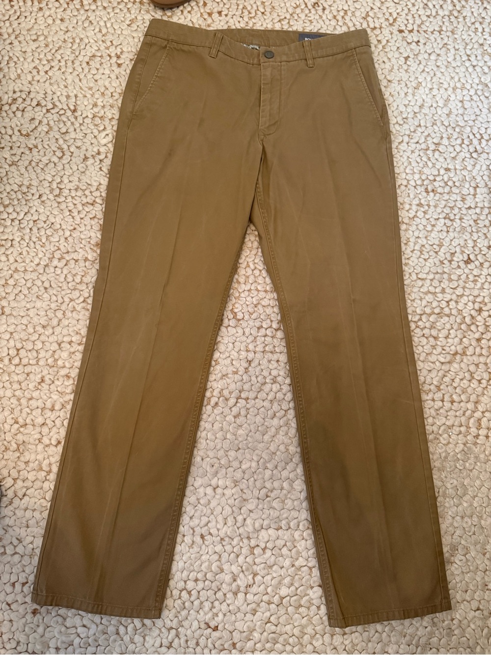 Bonobos Men's Chinos in Olive Brown 34/32